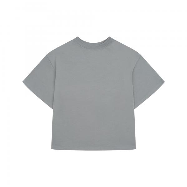 Футболка оверсайз темно-сіра