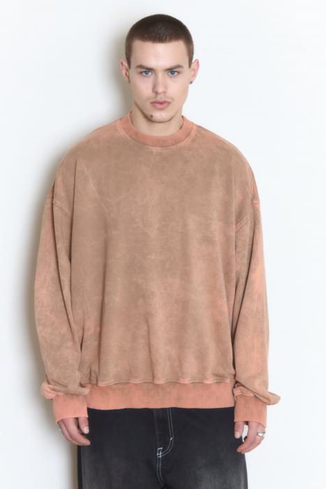 Sweatshirt beige boiled