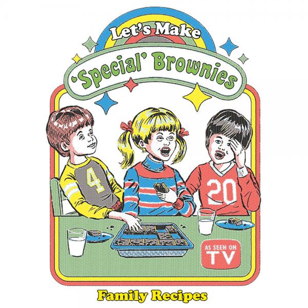 Лонгслив белый special brownies